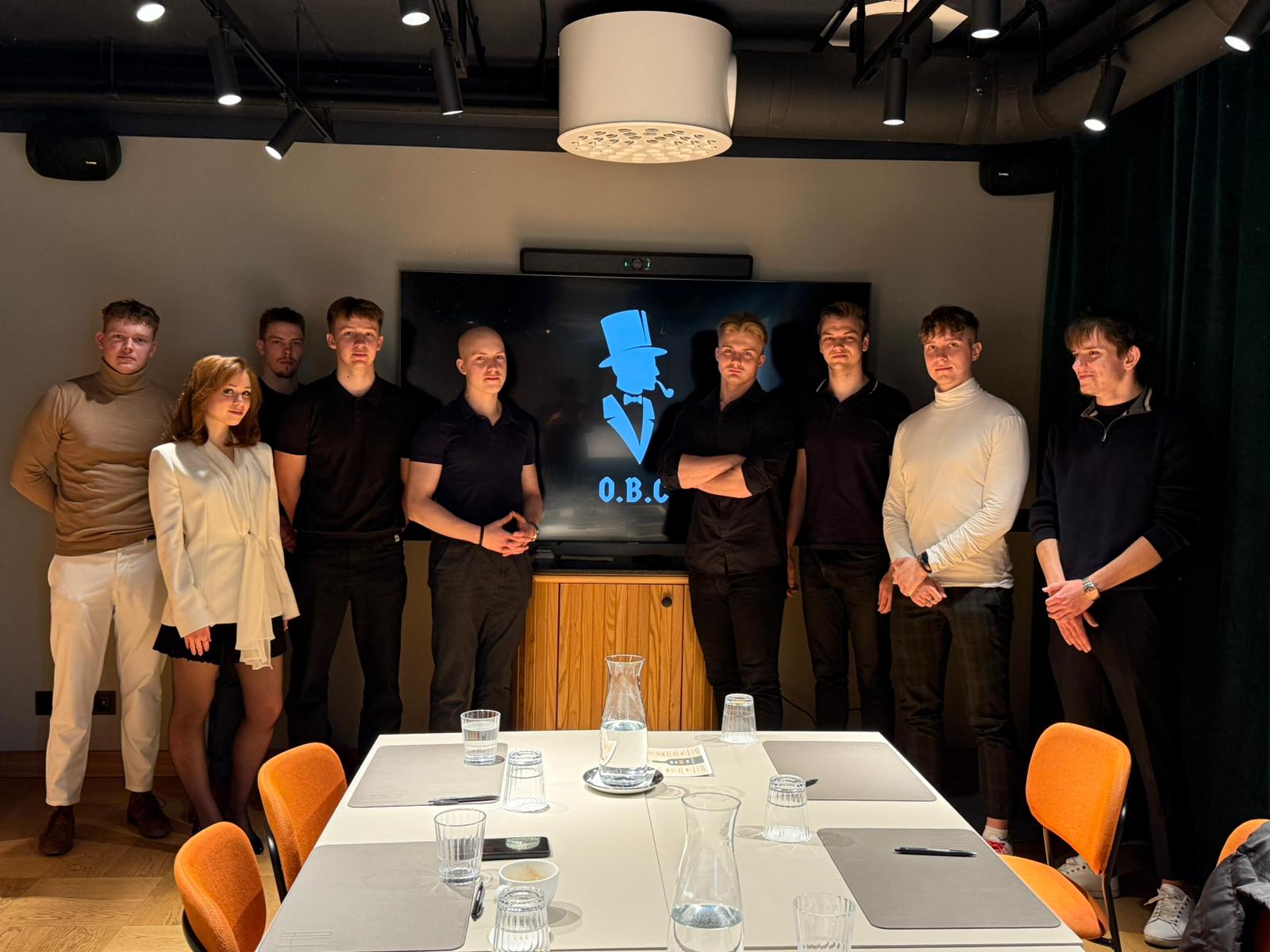 OB Club members at a curated business event